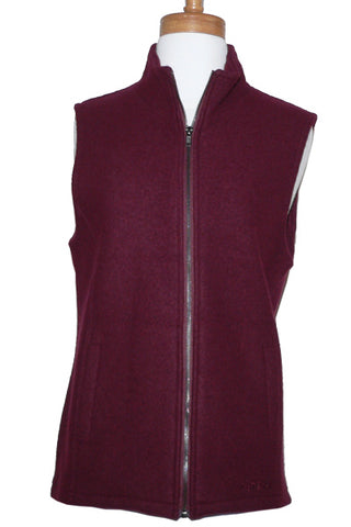Women's Felted Merino Vest  Pure Merino wool quality and value