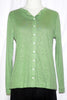 Women's Linen Cardigan in Light Green