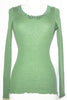 Women's Merino Long Sleeve Camisole in Green
